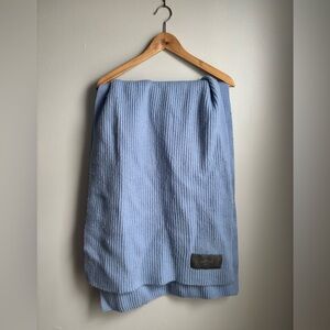 Wilfred Blue Knit Scarf